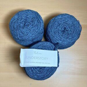 Purl Soho Understory Yarn – Blue Bayou – 3 Cakes – Discontinued